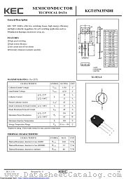 KGT15N135NDH datasheet pdf Korea Electronics (KEC)