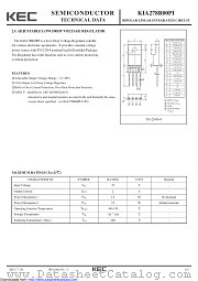 KIA278R00PI datasheet pdf Korea Electronics (KEC)