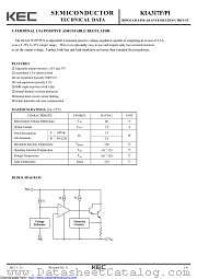KIA317F datasheet pdf Korea Electronics (KEC)