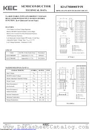 KIA378R000PI datasheet pdf Korea Electronics (KEC)
