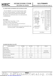 KIA378R00PI datasheet pdf Korea Electronics (KEC)