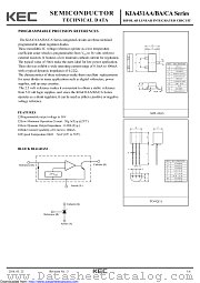 KIA431AA datasheet pdf Korea Electronics (KEC)