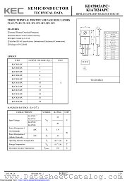 KIA7809APC datasheet pdf Korea Electronics (KEC)