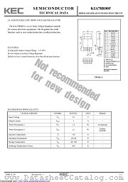 KIA78R00F datasheet pdf Korea Electronics (KEC)