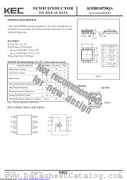 KMB014P30QA datasheet pdf Korea Electronics (KEC)