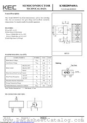 KMB2D0N60SA datasheet pdf Korea Electronics (KEC)