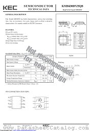 KMB6D0DN35QB datasheet pdf Korea Electronics (KEC)