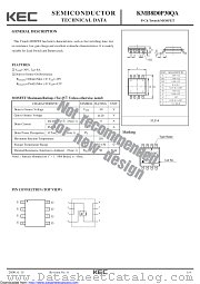 KMB8D0P30QA datasheet pdf Korea Electronics (KEC)