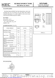 KP11N60D datasheet pdf Korea Electronics (KEC)