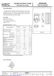 KPS8N65D datasheet pdf Korea Electronics (KEC)