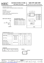 KRC159F datasheet pdf Korea Electronics (KEC)
