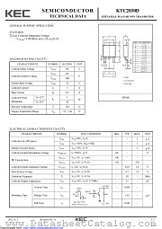 KTC2030D datasheet pdf Korea Electronics (KEC)