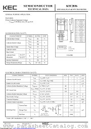KTC2036 datasheet pdf Korea Electronics (KEC)