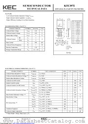 KTC3572 datasheet pdf Korea Electronics (KEC)