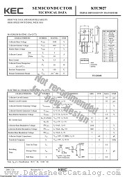 KTC5027 datasheet pdf Korea Electronics (KEC)