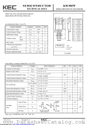 KTC5027F datasheet pdf Korea Electronics (KEC)