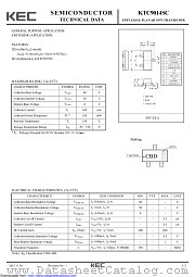 KTC9014SC datasheet pdf Korea Electronics (KEC)