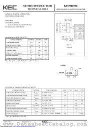 KTC9015SC datasheet pdf Korea Electronics (KEC)