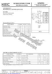 KTK951S datasheet pdf Korea Electronics (KEC)
