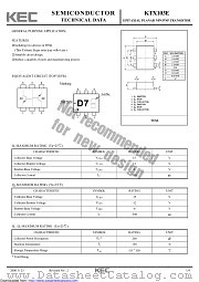 KTX103E datasheet pdf Korea Electronics (KEC)