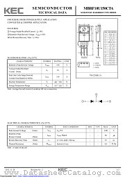 MBRF10U150CTA datasheet pdf Korea Electronics (KEC)