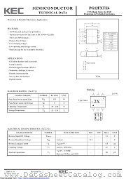 PG12FXTE6 datasheet pdf Korea Electronics (KEC)
