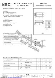 SMCB34 datasheet pdf Korea Electronics (KEC)