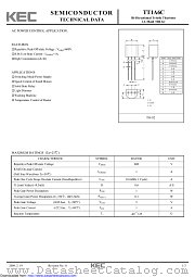 TT1A6C datasheet pdf Korea Electronics (KEC)