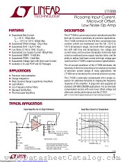 LT1008S8#TR datasheet pdf Linear Technology