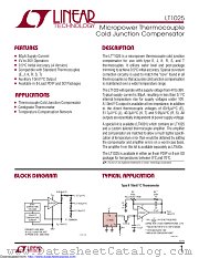 LT1025CS8 datasheet pdf Linear Technology