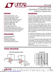 LTC1150CS8#TRPBF datasheet pdf Linear Technology