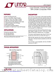 LTC1164-7CSW#TRPBF datasheet pdf Linear Technology