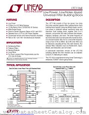 LTC1164CSW datasheet pdf Linear Technology