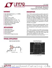 LT1192CS8#TRPBF datasheet pdf Linear Technology