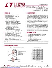LT1216CN#PBF datasheet pdf Linear Technology