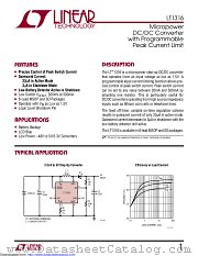 LT1316IS8#PBF datasheet pdf Linear Technology
