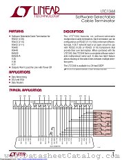 LTC1344IG#TR datasheet pdf Linear Technology
