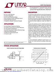 LM334Z datasheet pdf Linear Technology