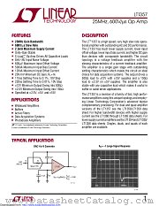 LT1357CS8#TRPBF datasheet pdf Linear Technology