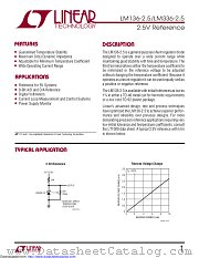 LM336Z-2.5#TRPBF datasheet pdf Linear Technology