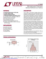 LT1460JCS3-3.3#TRMPBF datasheet pdf Linear Technology