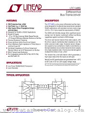 LTC1485IS8#TRPBF datasheet pdf Linear Technology