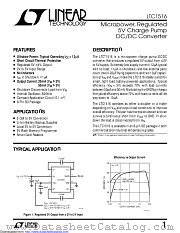 LTC1516IS8#TR datasheet pdf Linear Technology