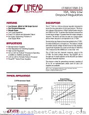 LT1581CT7-2.5#PBF datasheet pdf Linear Technology