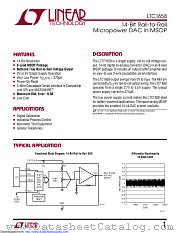 LTC1658CMS8#PBF datasheet pdf Linear Technology