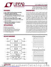 LTC1665IN#PBF datasheet pdf Linear Technology