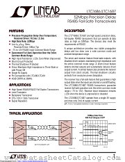 LTC1687CS#TR datasheet pdf Linear Technology