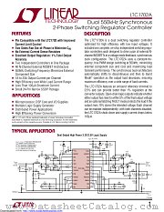 LTC1702ACGN#TRPBF datasheet pdf Linear Technology