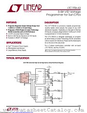 LTC1706EMS-63 datasheet pdf Linear Technology