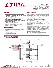 LTC1706EMS-81#TR datasheet pdf Linear Technology